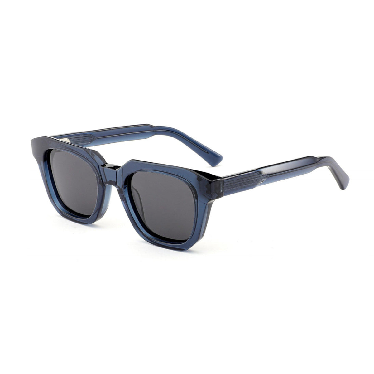 Damen quadratische Sonnenbrille im modischen Acetat-Design Karnz