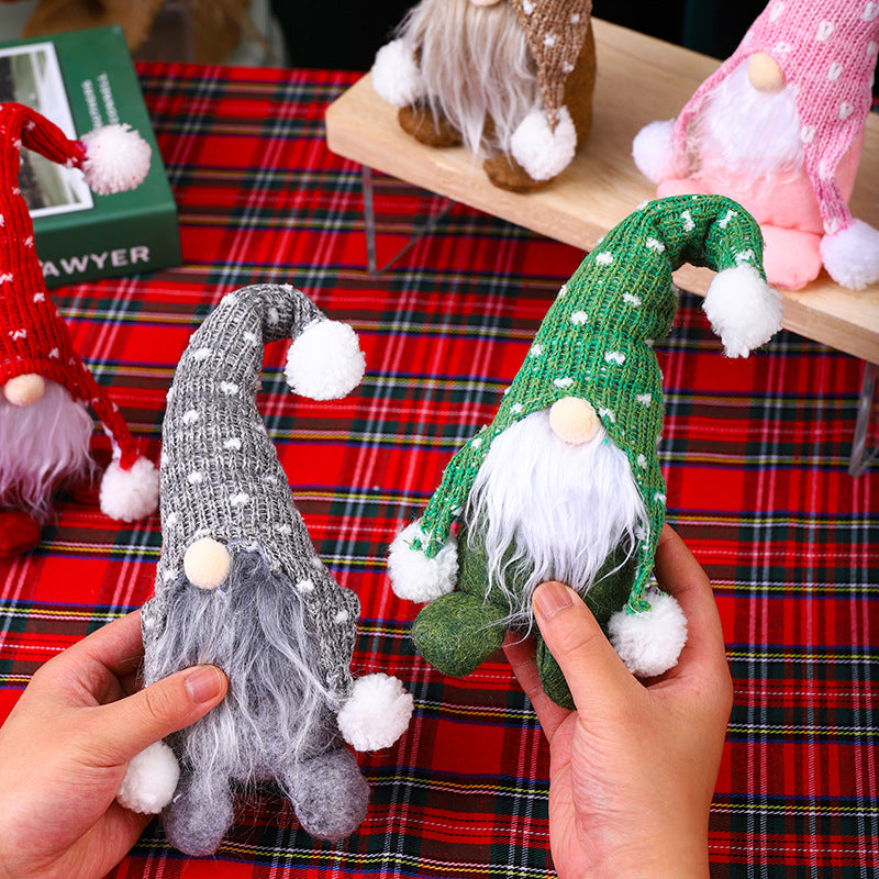 Dekorative Weihnachtsgnom Figur Karnz