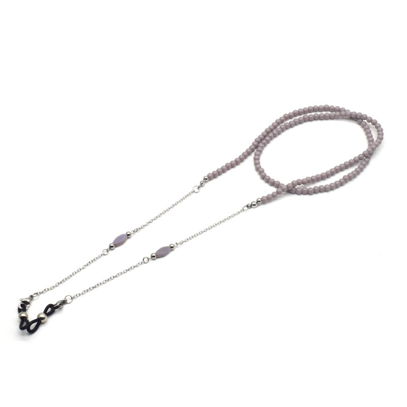 Elegante Perlen-Brillenhalter-Halskette Karnz