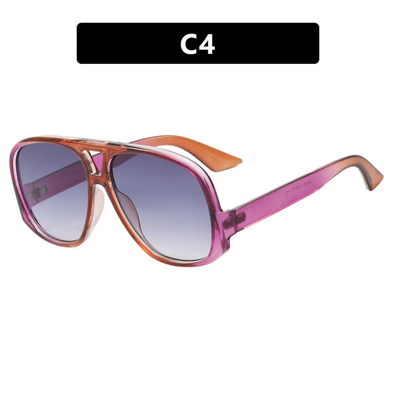 Damen modische Sport-Sonnenbrille mit robustem Rahmen und UV-Schutz Karnz