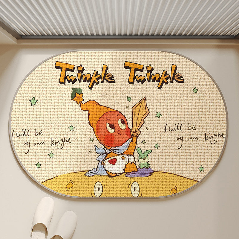 Verspielt cartoon-themed Teppich