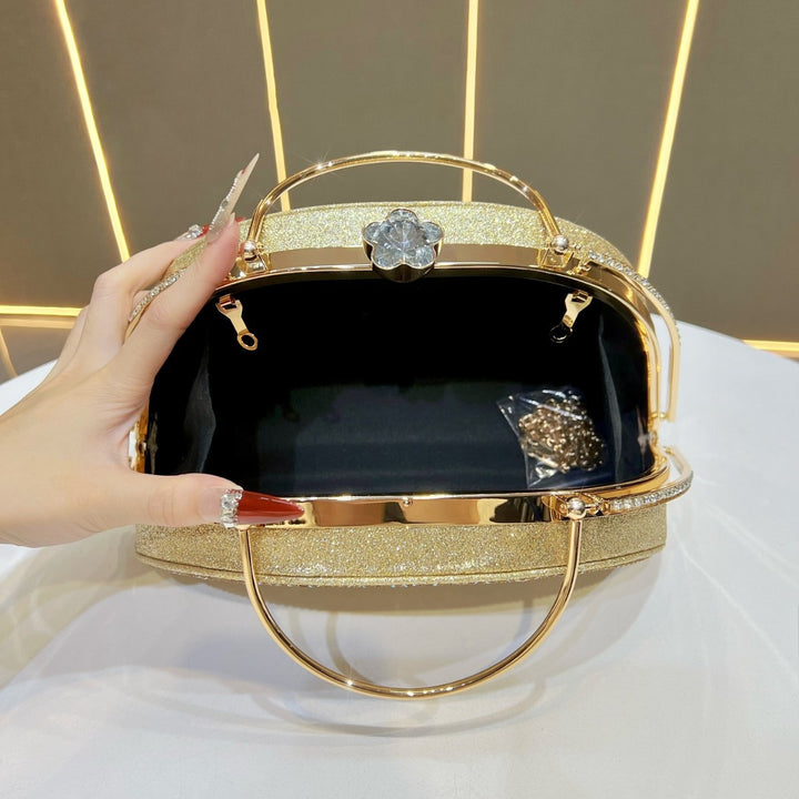 Vintage Inspirierte Bejeweled Abend-Handtasche