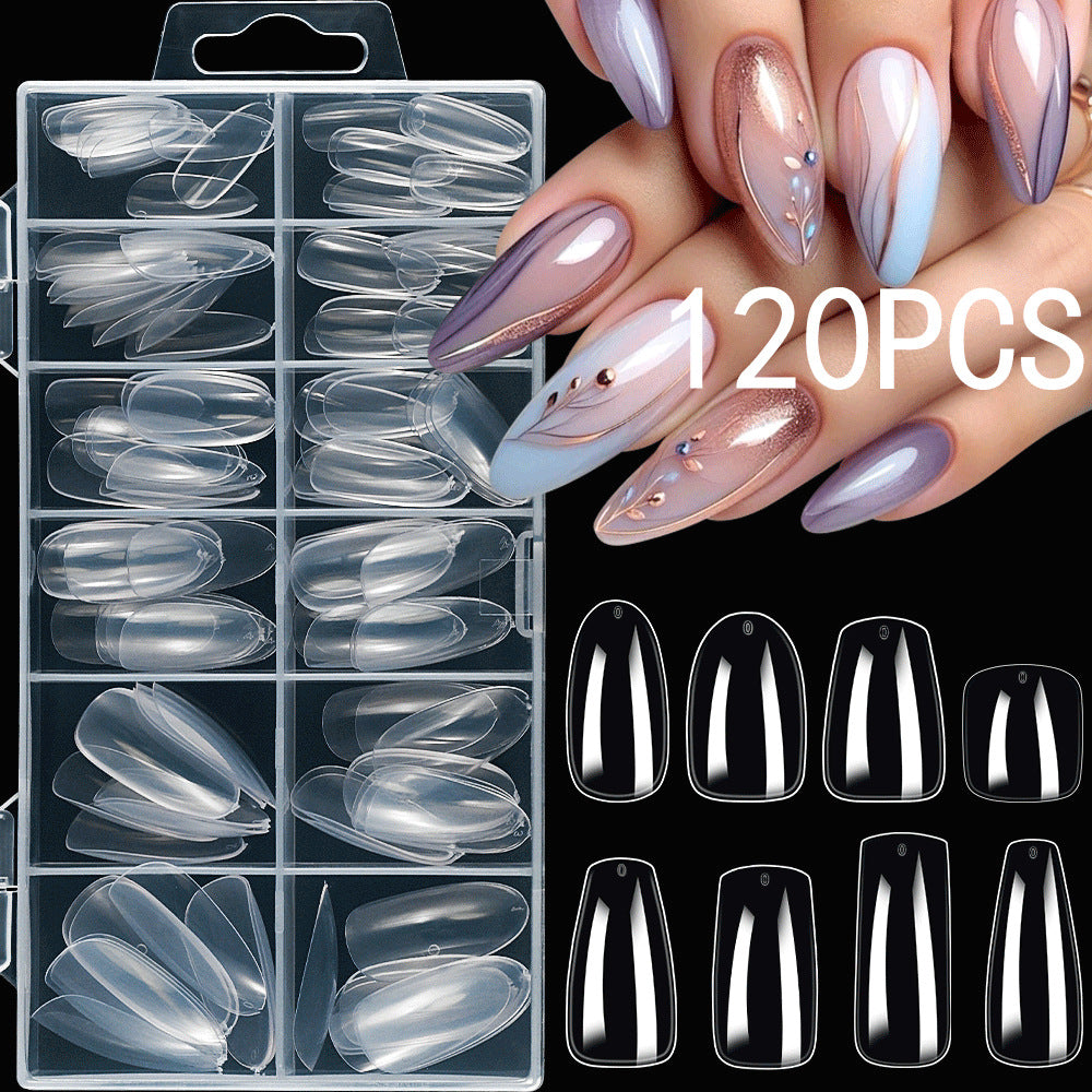 Premium French Tip Nagelkunstsets Karnz