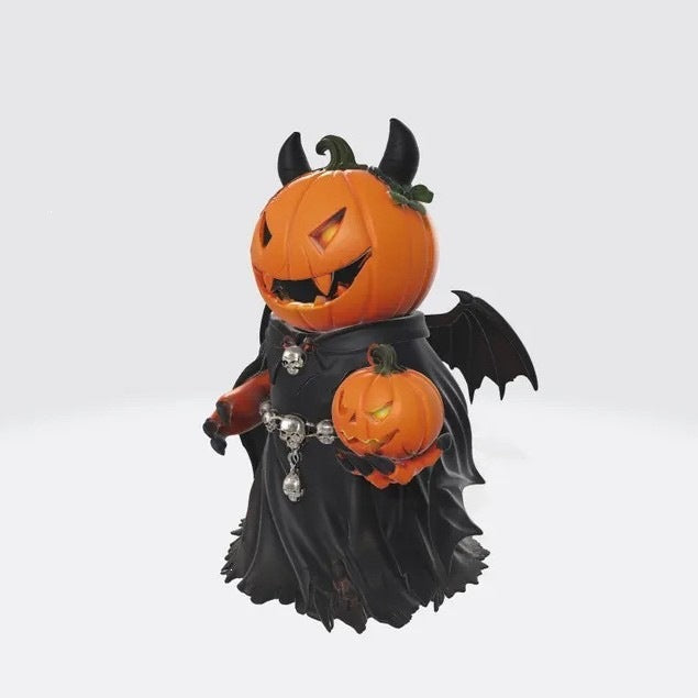 Kreative Halloween Kürbisfigur Karnz