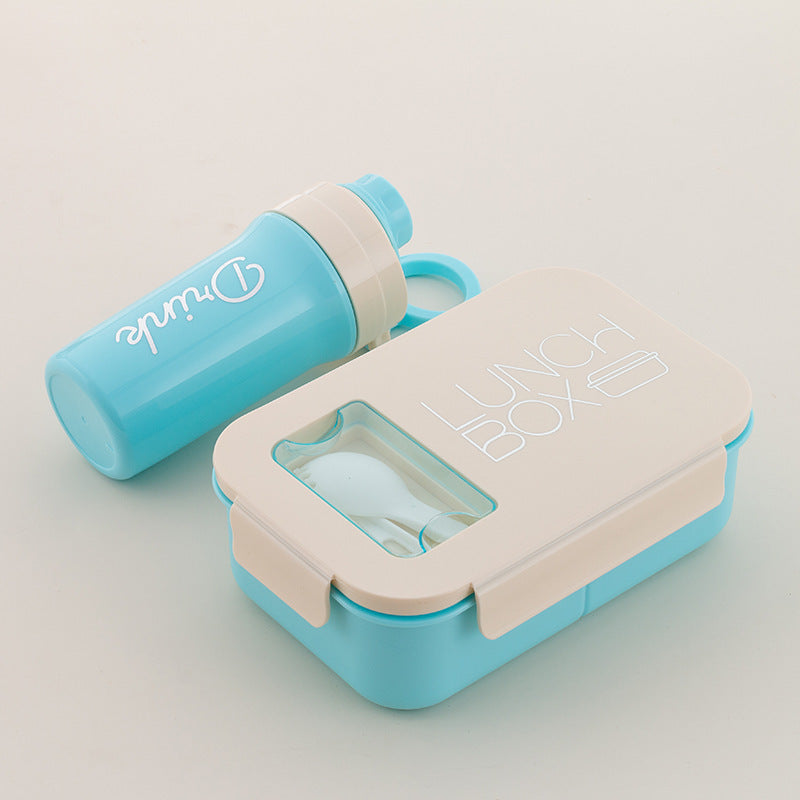 Stylische Lunchbox und Wasserflasche Set