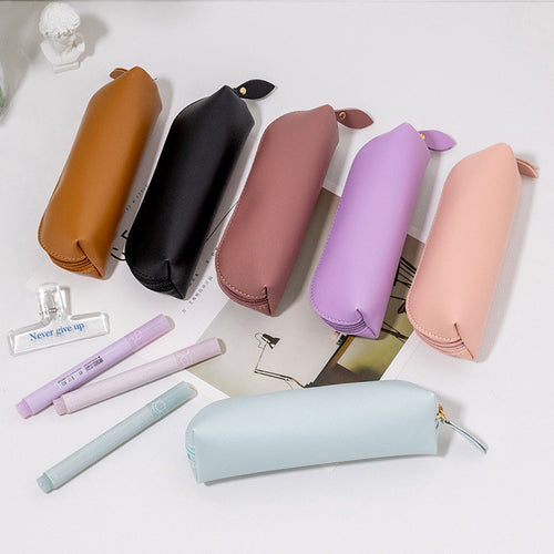 Elegantes Leder Bleistiftetui Karnz