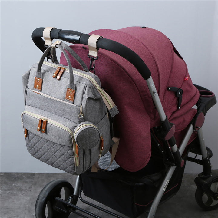 Multi-Funktions-Quilted-Wickelrucksack Karnz