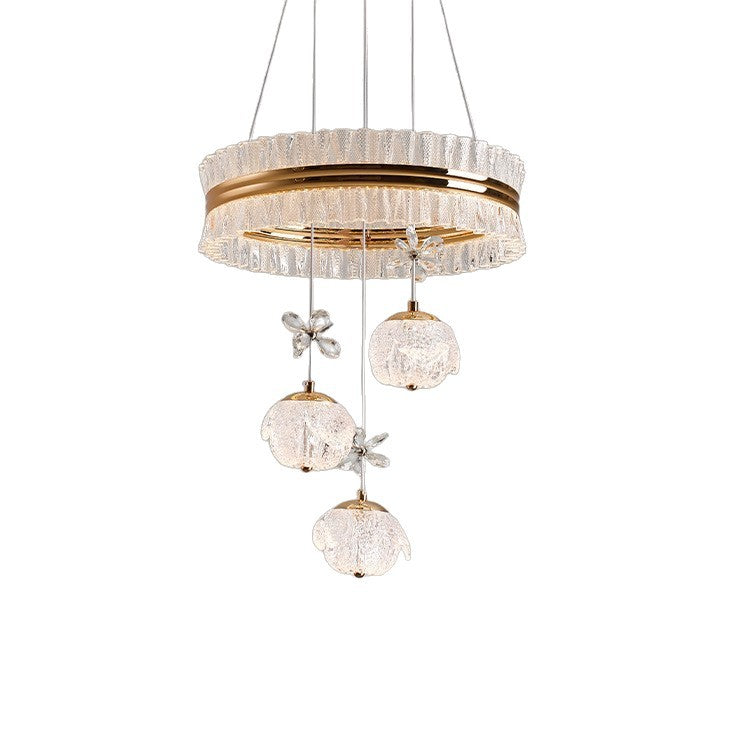 Moderne Bohemian Kristall Pendelleuchte