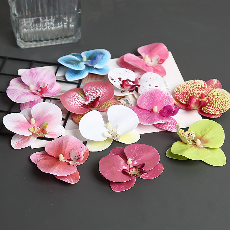 Dekoratives Orchideenblatt für die Wohnkultur展示