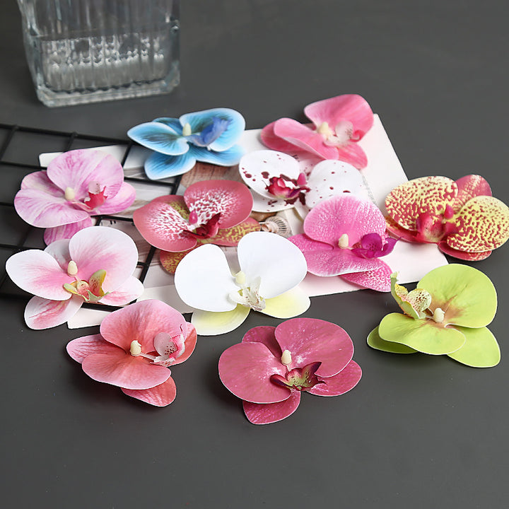 Dekoratives Orchideenblatt für die Wohnkultur展示