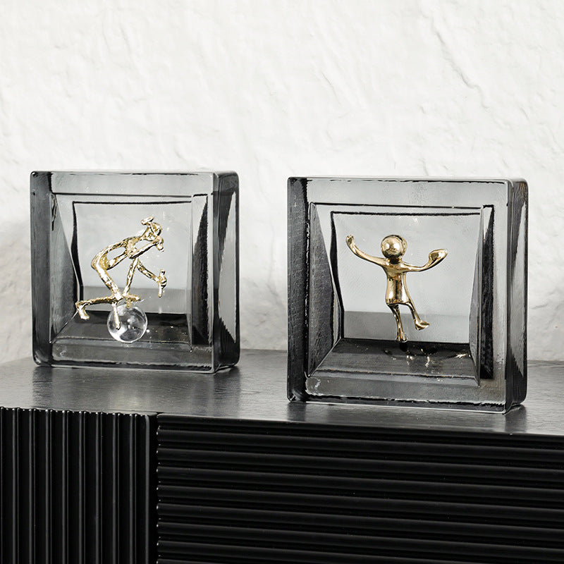Abstrakte Figuren Skulptur