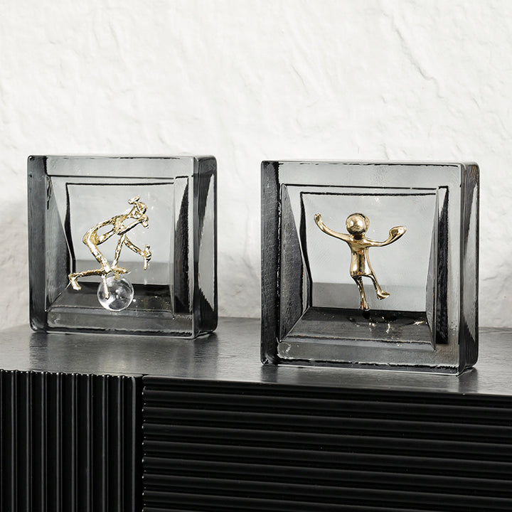Abstrakte Figuren Skulptur