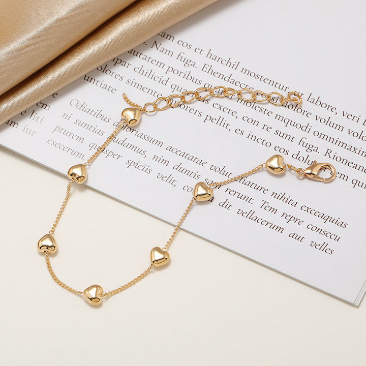 Herz Charm Armband Karnz