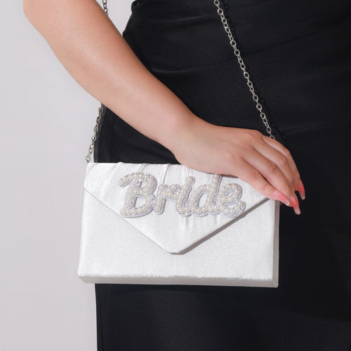 Braut Buchstaben Abend Clutch