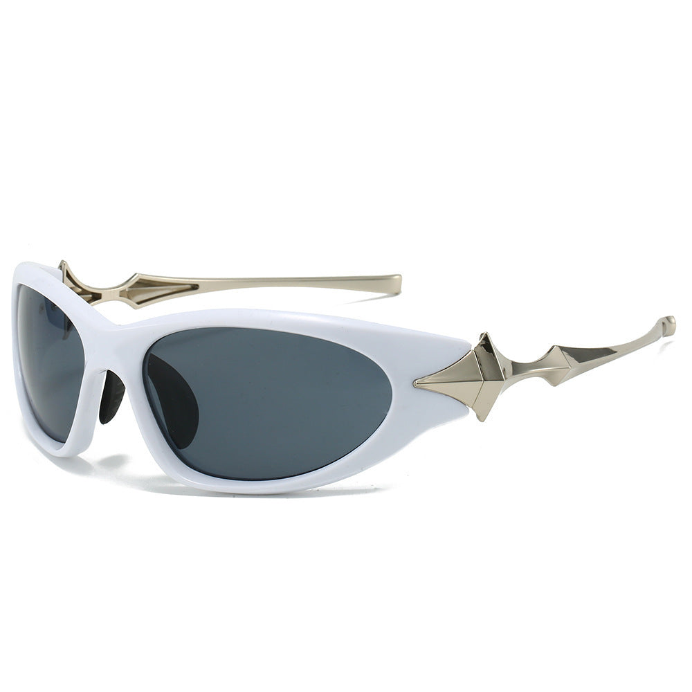 Futuristische Schild Sonnenbrille Karnz