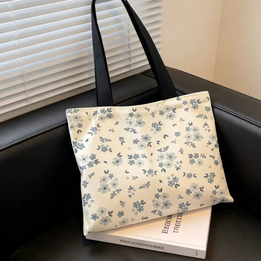 Elegante Blumentaschenmuster Tragetasche