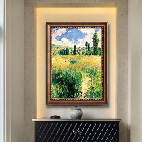 Eingrahmte Impressionistische Landschaft Kunst