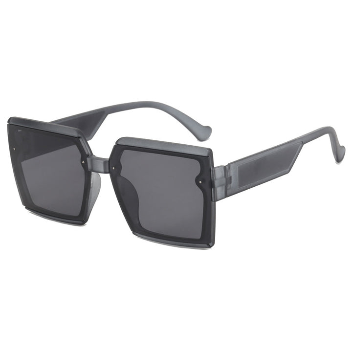 Damen quadratische modernen Sonnenbrille Karnz