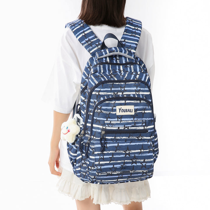 Spaß Schulrucksack mit Sternenmuster Karnz