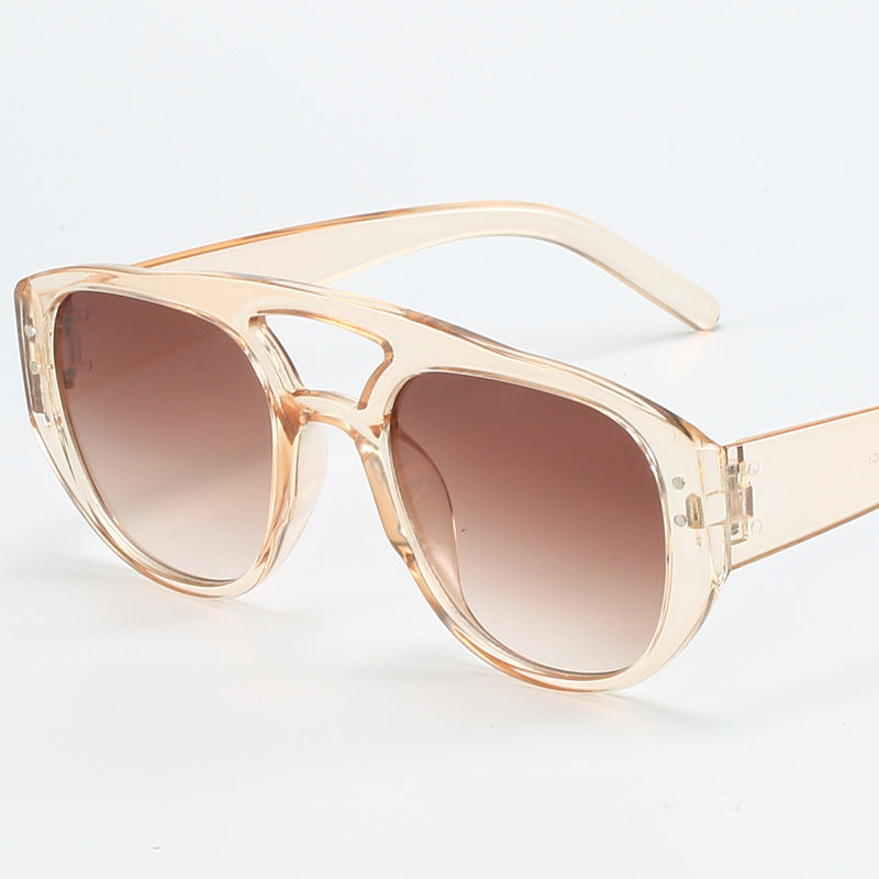 Damen Modische Sonnenbrille im stilvollen Leopardenmuster Karnz