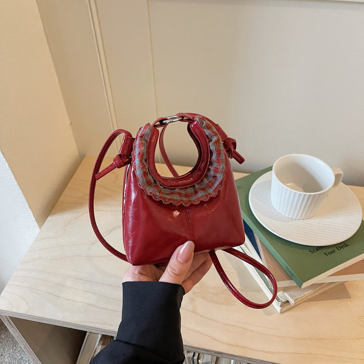 WoStylish Handgefertigte Leder Eimer Tasche Karnz