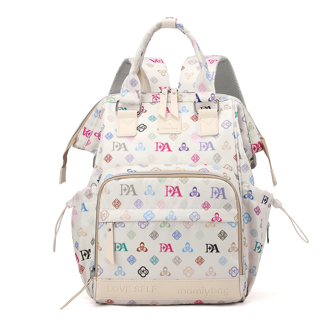 Vielseitiger Floral-Rucksack Karnz