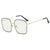 Damen quadratische Sonnenbrille Karnz