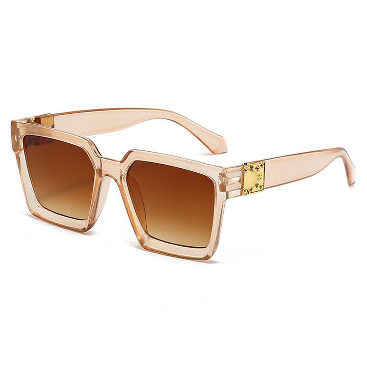 Statement Geometrische Rahmen Sonnenbrille