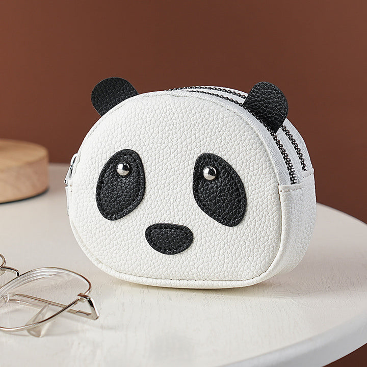 Niedliche Panda-Themen Reißverschluss-Münzbörse
