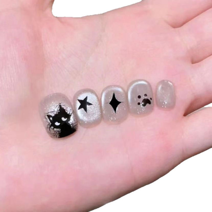 Niedliches Charakter-Nagelkunst-Set Karnz