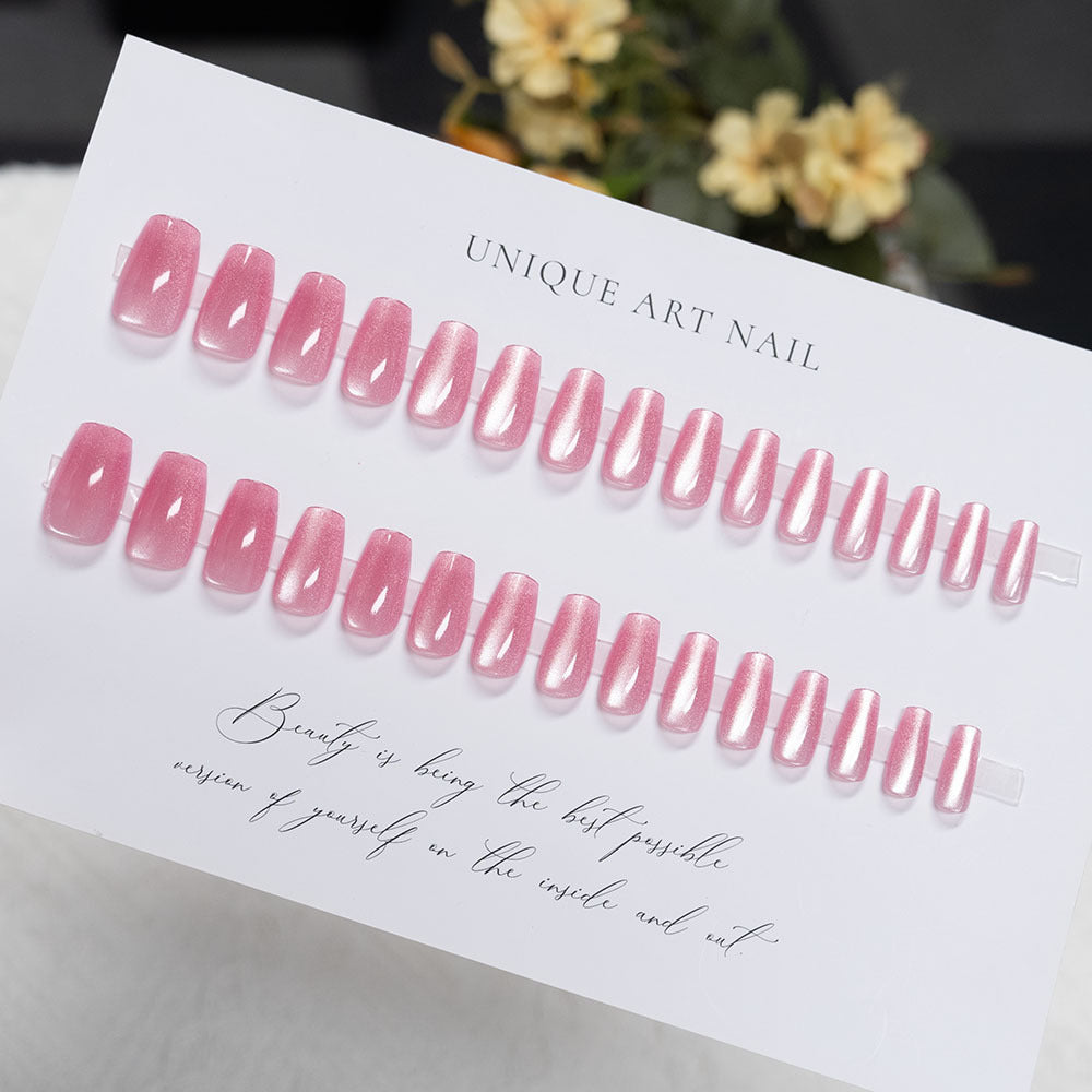 Glänzendes Acryl Press-On Nagel Set