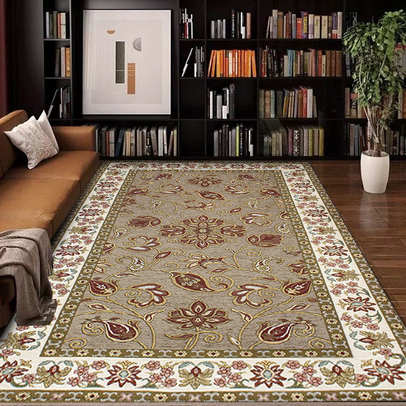 Vintage Floral Design Bereich Teppich