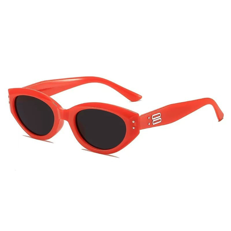 Moderne quadratische Sonnenbrille Karnz
