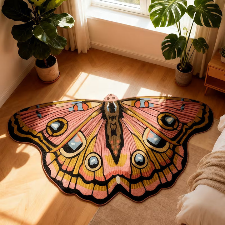 Künstlerische Schmetterling-förmige Fußmatte für Zuhause