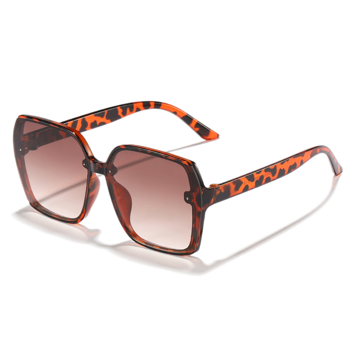 Damen stilvolle quadratische Sonnenbrille mit gradienten Gläsern Karnz