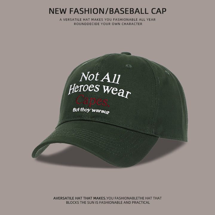 Bestickte Zitat Baseballmütze