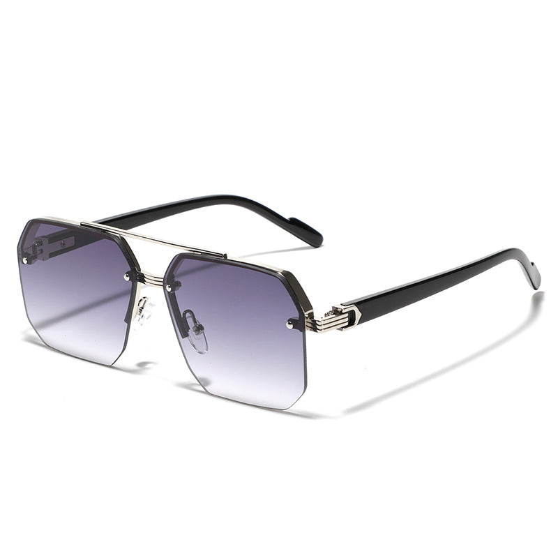 Damen hexagonale Sonnenbrille mit elegantem Metallrahmen Karnz