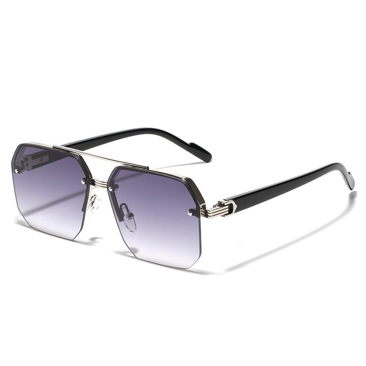 Damen hexagonale Sonnenbrille mit elegantem Metallrahmen Karnz