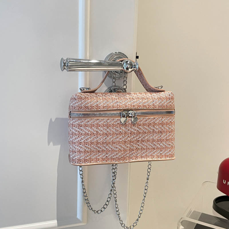 Texturierte Gewebte Handtasche