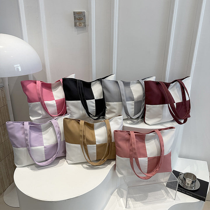 WoSpacious Geometrisches Design Tasche Karnz