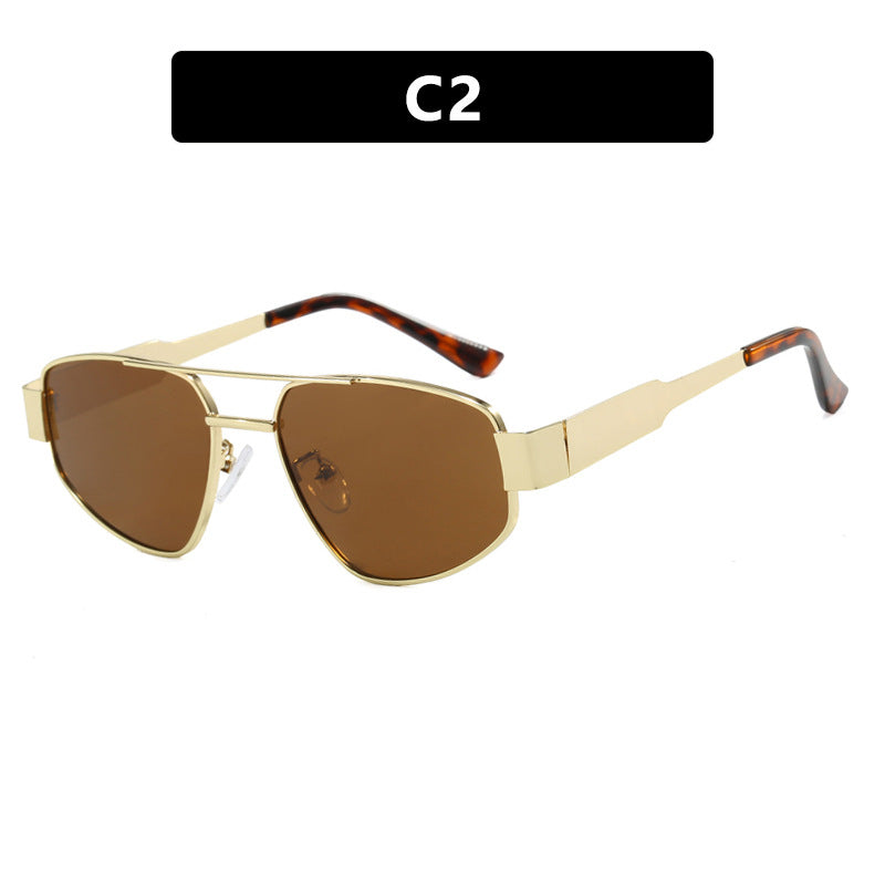 Damen stilvolle oversized Sonnenschutzbrille Karnz