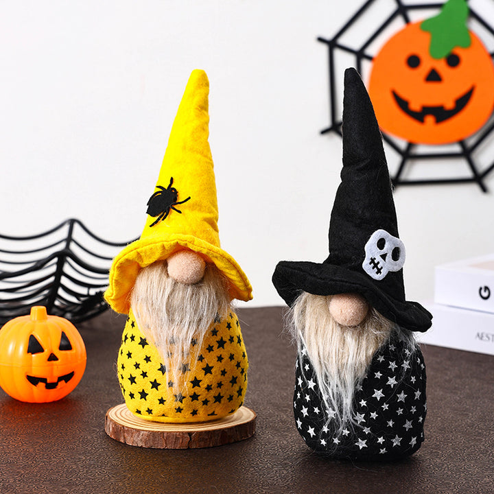 Dekorative Halloween Gnom Figur Karnz