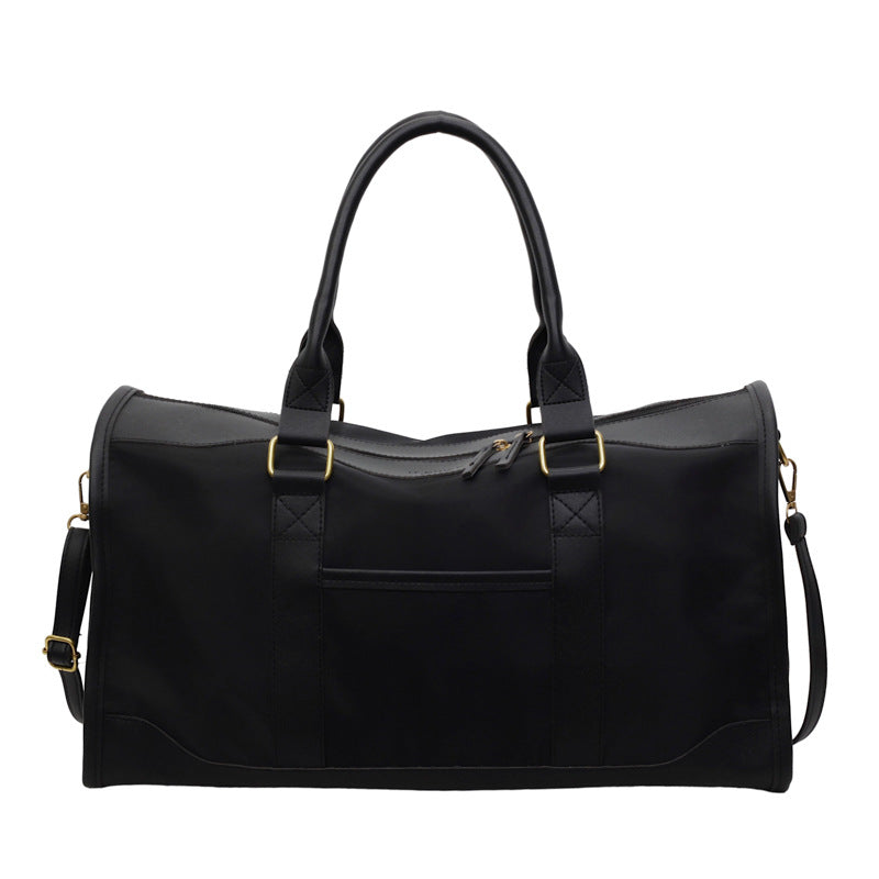 Klassische Leder Reise Duffle Karnz