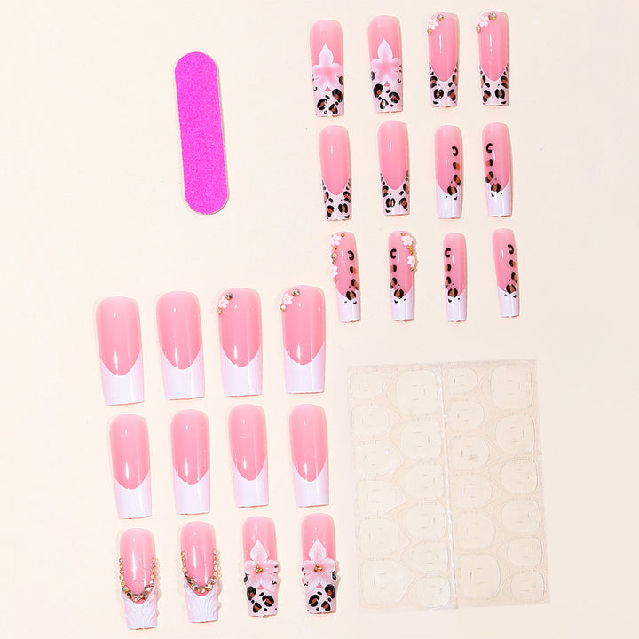 Dekorative florale Acryl-Nagelverlängerungen Karnz 1789713530
