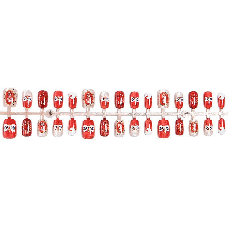 Kunstnagelset mit einzigartigen Tiermotiven und eleganten Akzenten Karnz