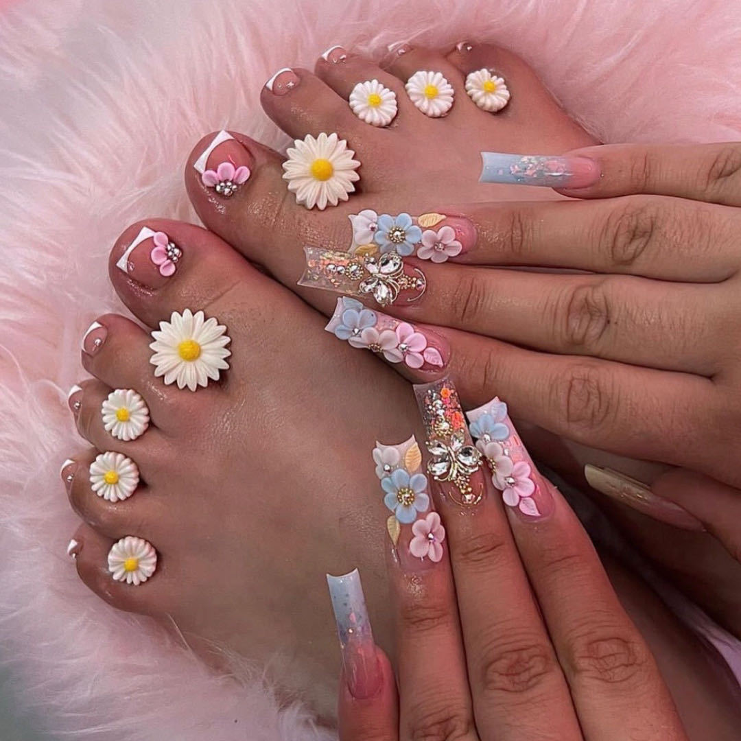 3D Floral Nail Art Kit Karnz