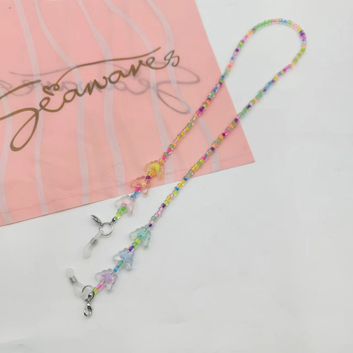 Bunte Brillenhalterkette mit Niedlichen Tiermotiven Karnz