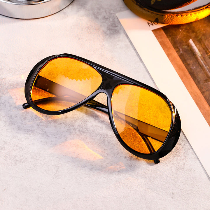 Damen modische Pilotensonnenbrille Karnz