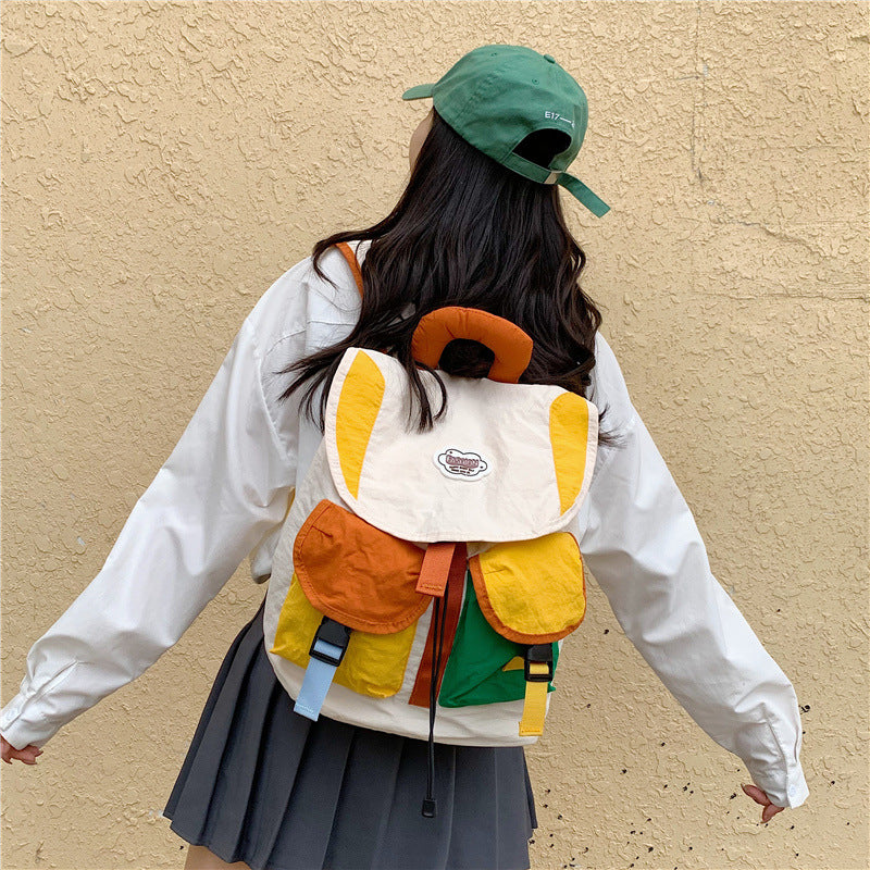 Bunte Freizeit-Rucksack Karnz