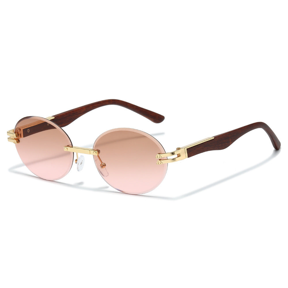 Stylische runde Rahmen-Sonnenbrille Karnz